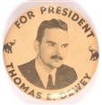 Dewey for President Elephants Pin