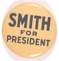 Smith for President Blue and White Celluloid