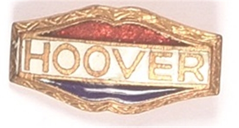 Hoover RWB, Gold Enamel Pin