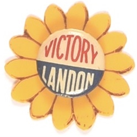 Landon Victory Sunflower Pin