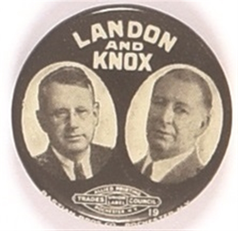 Landon, Knox Scarce Jugate