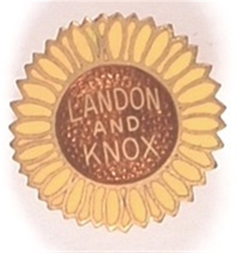Landon and Knox Enamel Sunflower