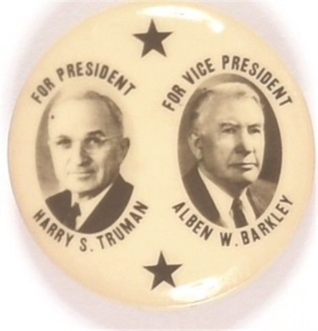 Truman, Barkley Two Stars Jugate
