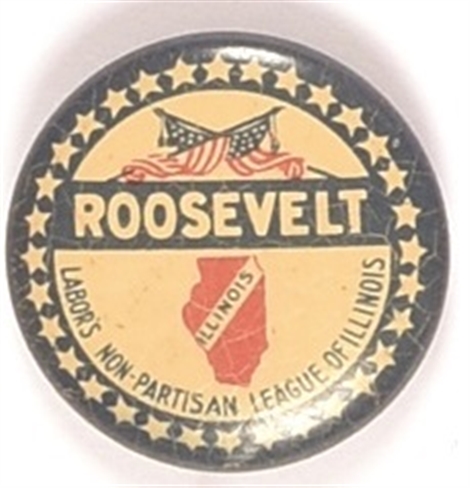 FDR Illinois Labor Non-Partisan League