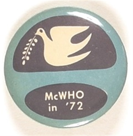 McWho in 72 Peace Dove