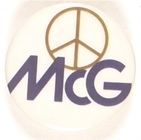 McGovern Peace Sign