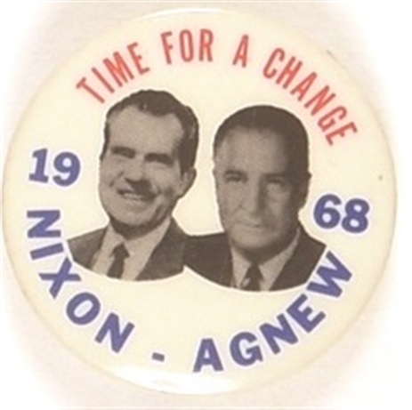Nixon, Agnew Time for a Change