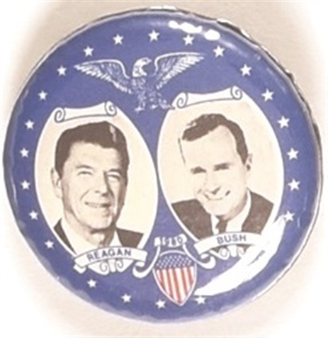 Reagan, Bush Blue Jugate