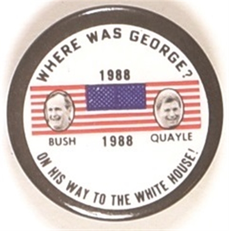 Bush, Quayle Where Was George?
