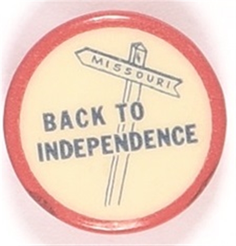Anti Truman Back to Independence