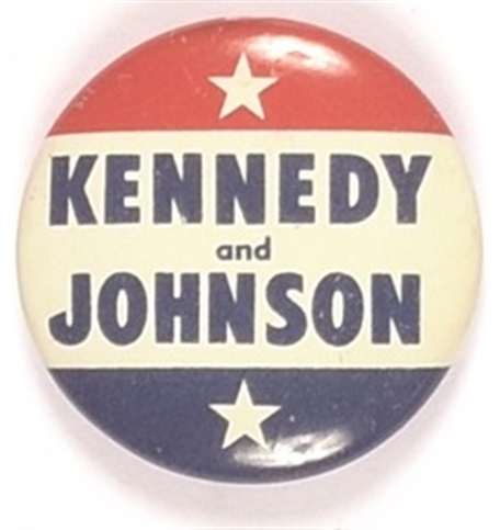 Kennedy and Johnson 1960 Litho