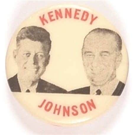 Kennedy, Johnson Scarce Jugate