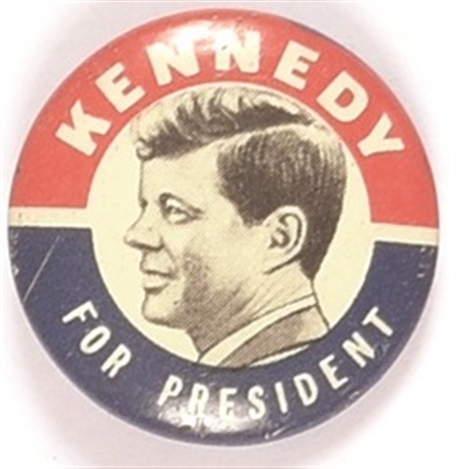 Kennedy for President Dark Blue Litho