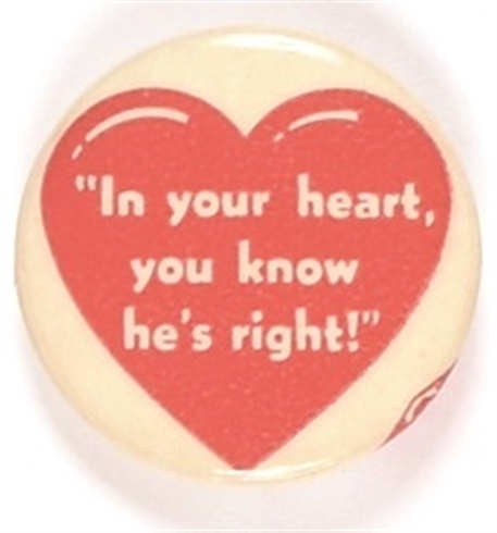 Goldwater In Your Heart …
