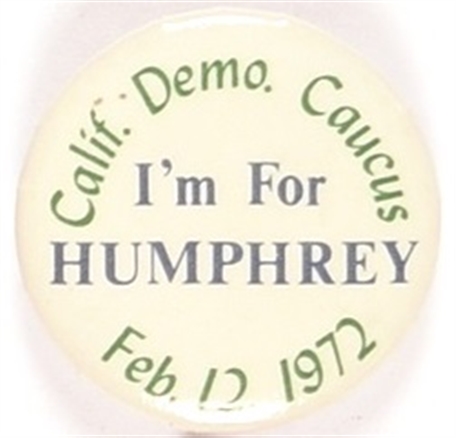 Humphrey California Democratic Caucus