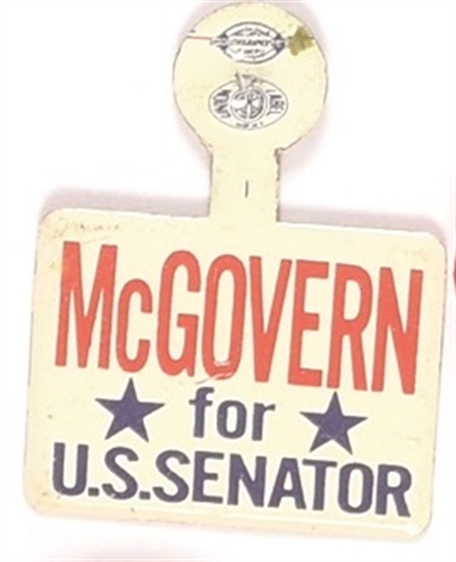 McGovern for Senator Tab