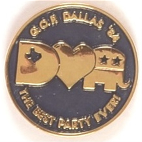 Reagan Dallas 1984 Clutchback Pin