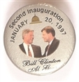 Clinton, Gore 1997 Inaugural Pin