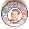 Gore 1-Inch Flag Campaign Pin