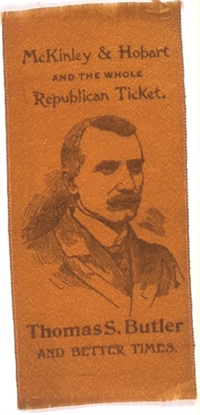 McKinley, Hobart, Butler Pennsylvania Ribbon