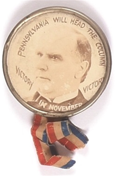 McKinley Pennsylvania Will Head the Column