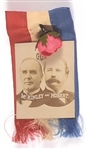 McKinley, Hobart Jugate Ribbon and Flower