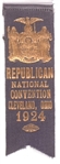 Coolidge 1924 Convention Ribbon