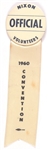 Nixon 1960 Volunteers Pin and Ribbon