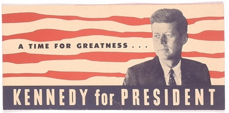 Kennedy for President Pamphlet