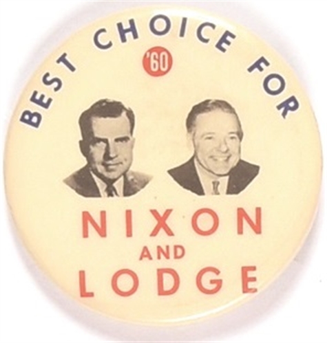 Nixon, Lodge Best Choice for 60
