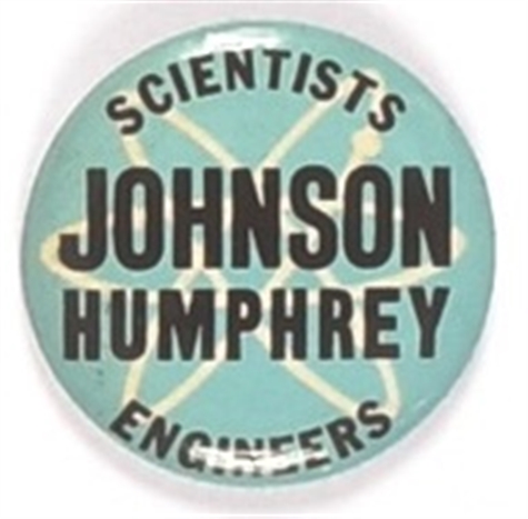 Johnson, Humphrey Atom Pin