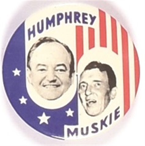 Humphrey, Muskie Stars and Stripes Jugate