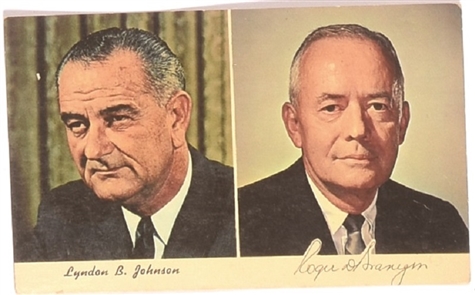 Johnson, Branigan Indiana Postcard