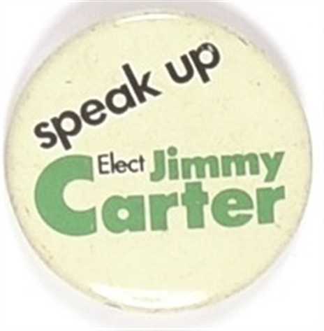 Speak Up Elect Jimmy Carter