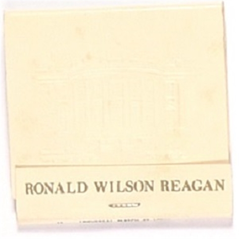 Reagan White House Matchbook