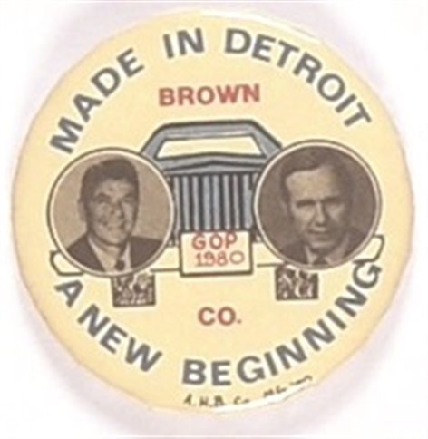 Reagan, Bush Brown County Jugate