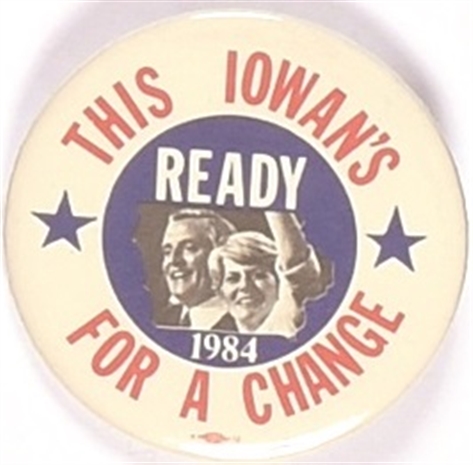Mondale, Ferraro Iowa Ready for a Change
