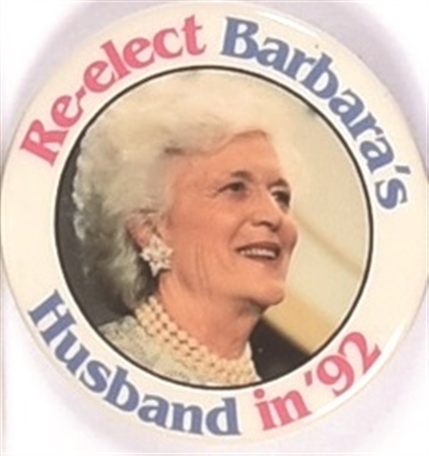 Re-Elect Barbaras Husband in 1992