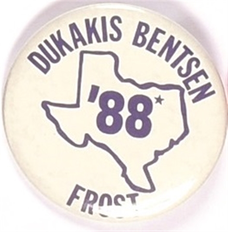 Dukakis, Bentsen, Frost Texas Coattail