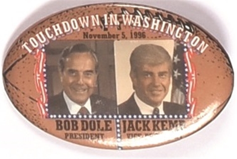 Dole, Kemp Touchdown in Washington