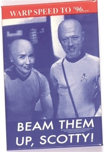 Clintons Beam Them Up, Scotty!