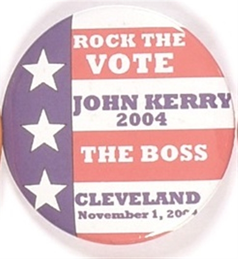 Kerry, Springsteen Rock the Vote