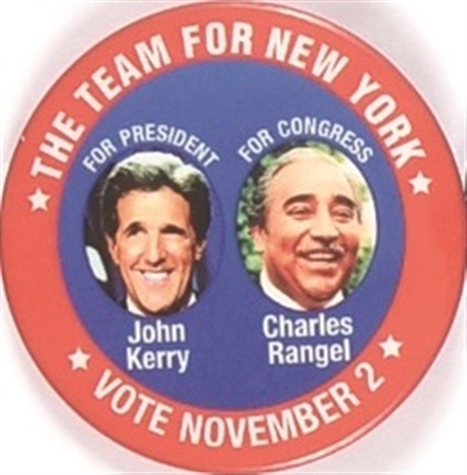 Kerry, Rangel New York Coattail