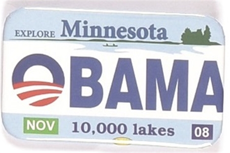 Obama Minnesota 10,000 Lakes