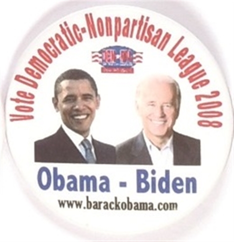 Obama, Biden Nonpartisan League Jugate