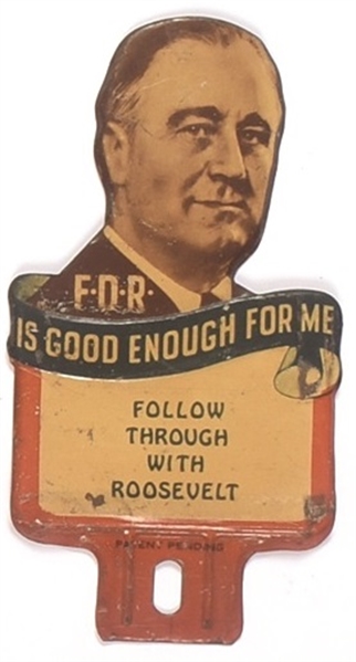 FDR Good Enough for Me License