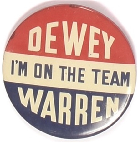 Im on the Dewey, Warren Team