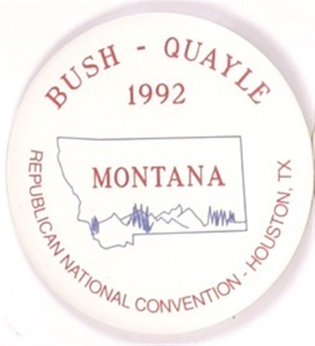 Montana for Bush and Quayle