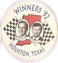 Bush, Quayle Indiana Checkered Flag