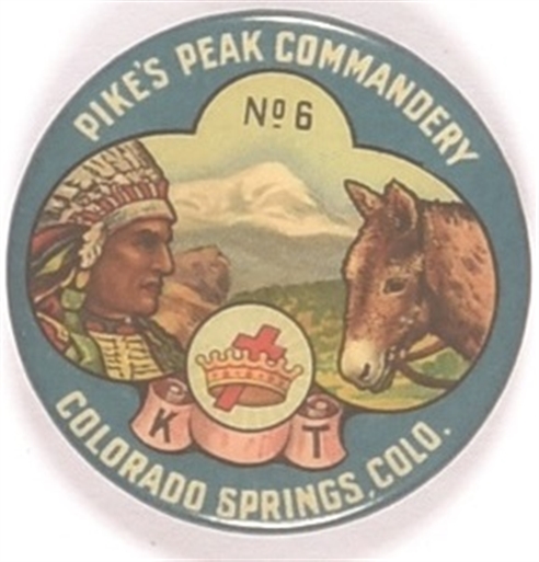 Pikes Peak Knights Templar Pin